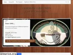 Sites similar to commongroundscoffeehouse.com