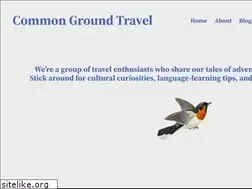 Sites similar to commongroundtravel.com