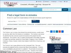 Sites similar to commonlaw.uslegal.com