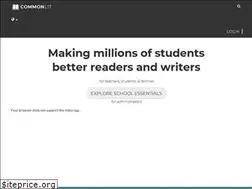 Sites similar to commonlit.com