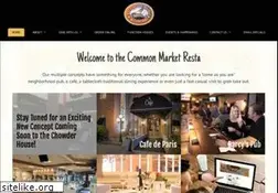 Sites similar to commonmarketrestaurants.com
