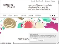 Sites similar to commonplace.knowledgefutures.org