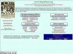 Sites similar to commonprayer.org