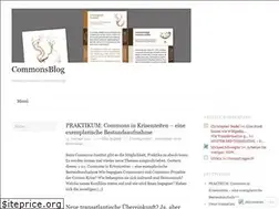Sites similar to commons.blog