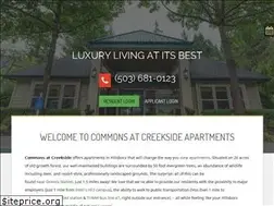 Sites similar to commonsatcreekside.net