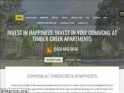Sites similar to commonsattimbercreek.com