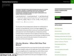 Sites similar to commonsenseconspiracy.com