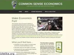 Sites similar to commonsenseeconomics.com