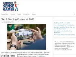 Sites similar to commonsensegamer.com