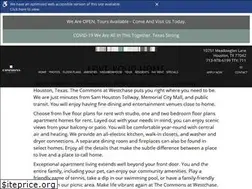Sites similar to commonswestchase.com