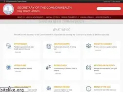 Sites similar to commonwealth.virginia.gov