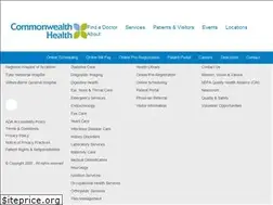 Sites similar to commonwealthhealth.net