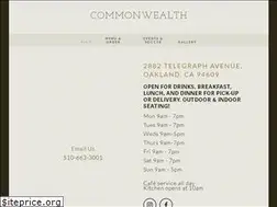 Sites similar to commonwealthoakland.com