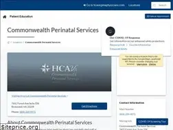 Sites similar to commonwealthperinatal.com