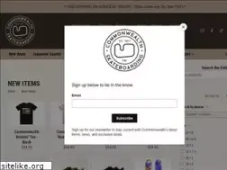 Sites similar to commonwealthskateboarding.com