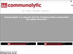 Sites similar to communalytic.com