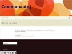 Sites similar to communaute-j.fr