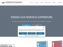 Sites similar to communfrancais.com