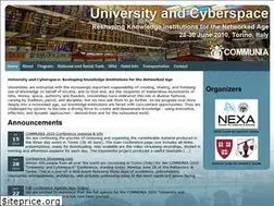 Sites similar to communia2010.org