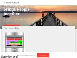 Sites similar to communian.com
