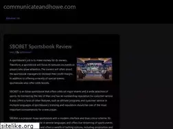 Sites similar to communicateandhowe.com