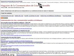 Sites similar to communication-de-crise.com