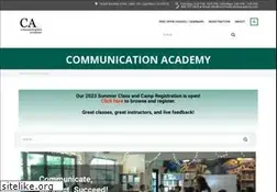 Sites similar to communicationacademy.com