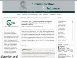 Sites similar to communicationetinfluence.fr