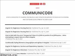 Sites similar to communicode.io