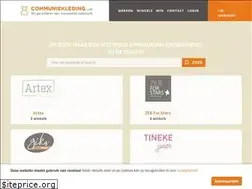 Sites similar to communiekleding.com
