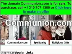 Sites similar to communion.com
