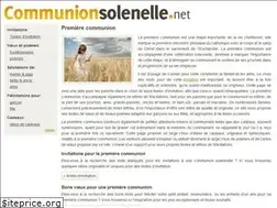 Sites similar to communionsolennelle.net