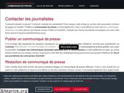 Sites similar to communique-de-presse.com