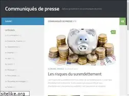 Sites similar to communiquesdepresse.fr