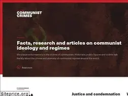 Sites similar to communistcrimes.org