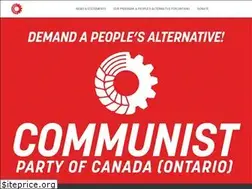 Sites similar to communistpartyontario.ca