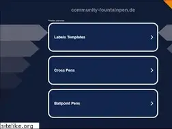 Sites similar to community-fountainpen.de