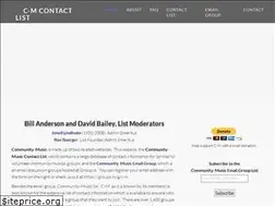 Sites similar to community-music.info