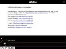 Sites similar to community.callofduty.com