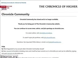 Sites similar to community.chronicle.com