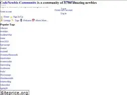 Sites similar to community.codenewbie.org