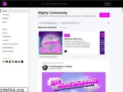 Sites similar to community.mightynetworks.com