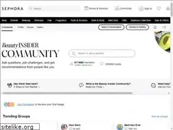 Sites similar to community.sephora.com
