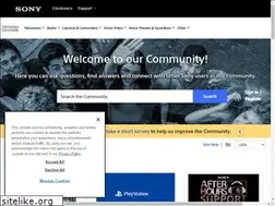 Sites similar to community.sony.com