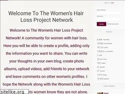 Sites similar to community.womenshairlossproject.com