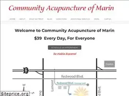 Sites similar to communityacupunctureofmarin.com