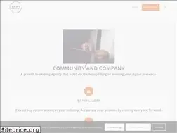 Sites similar to communityandcompany.com