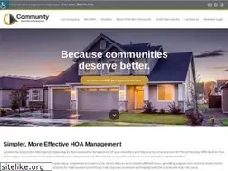 Sites similar to communityassociationmanagement.com