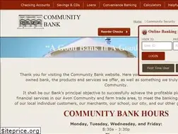 Sites similar to communitybankavon.com