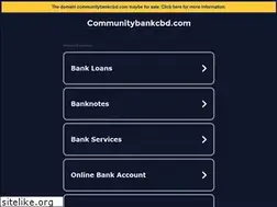Sites similar to communitybankcbd.com